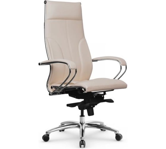Кресло МЕТТА Samurai Lux Infinity Easy Clean Светло-бежевый z316035625
