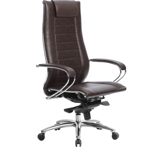 Кресло МЕТТА Samurai Lux-2 Infinity Easy Clean Темно-коричневый z509339544