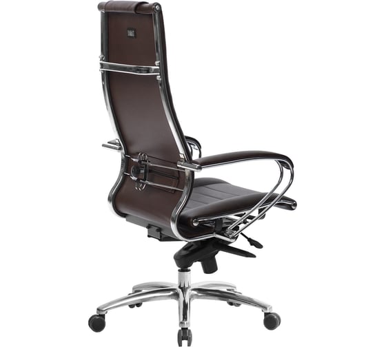 Кресло МЕТТА Samurai Lux-2 Infinity Easy Clean Темно-коричневый z509339544