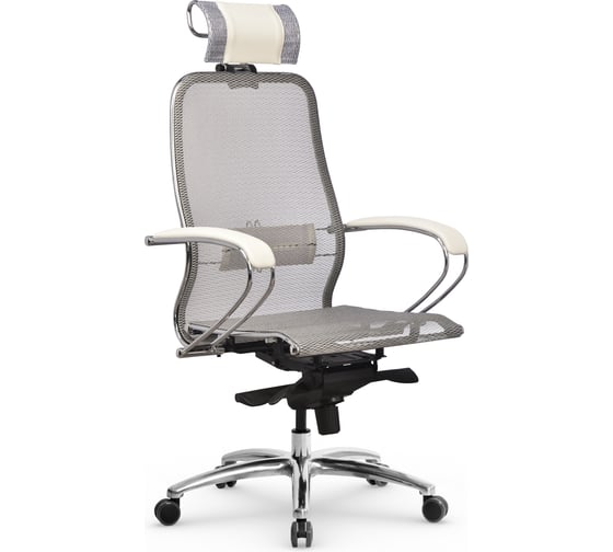 Кресло МЕТТА Samurai S-2.04 Infinity Easy Clean Молочный z316035984