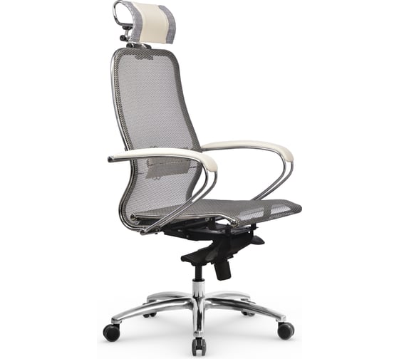 Кресло МЕТТА Samurai S-2.04 Infinity Easy Clean Молочный z316035984