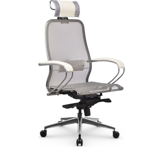Кресло МЕТТА Samurai S-2.041 Infinity Easy Clean Молочный z316036042