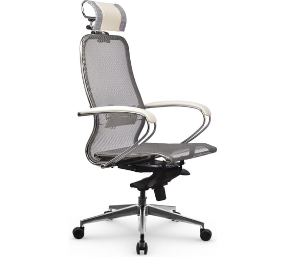 Кресло МЕТТА Samurai S-2.041 Infinity Easy Clean Молочный z316036042