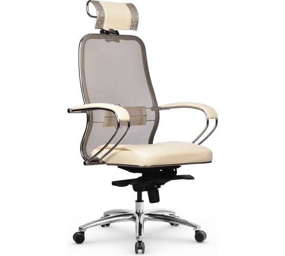 Кресло МЕТТА Samurai SL-2.04 Infinity Easy Clean Молочный z316036585