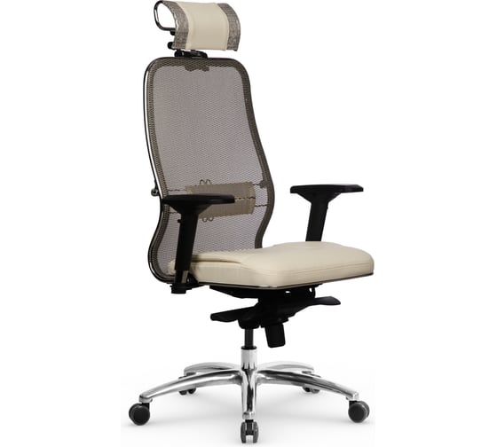 Кресло МЕТТА Samurai SL-3.04 Infinity Easy Clean Молочный z509339384