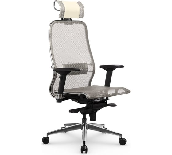 Кресло МЕТТА Samurai S-3.041 Infinity Easy Clean Молочный z316036288 1