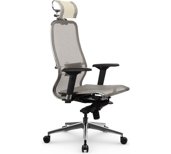 Кресло МЕТТА Samurai S-3.041 Infinity Easy Clean Молочный z316036288