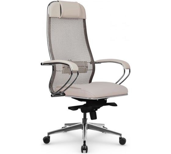 Кресло МЕТТА Samurai SL-1.041 Infinity Easy Clean Молочный z316036523 1