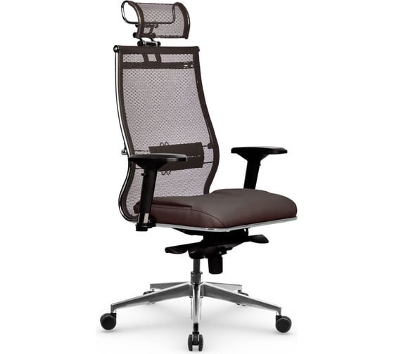 Кресло МЕТТА Samurai SL-3.051 Infinity Easy Clean Темно-коричневый z316037018