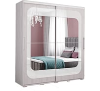 Шкаф-купе Арника с зеркалом Крафт-7 00-00024405