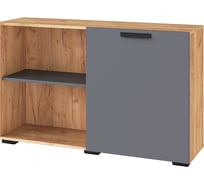 Тумба Арника Квартет-13, дуб крафт/графит 00-00162639