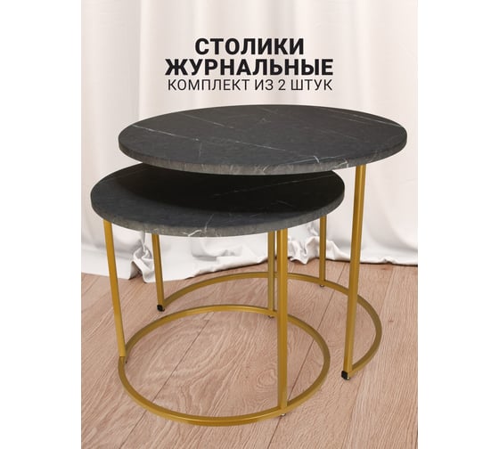 Комплект журнальных столиков Callisto mobili М001.0В59