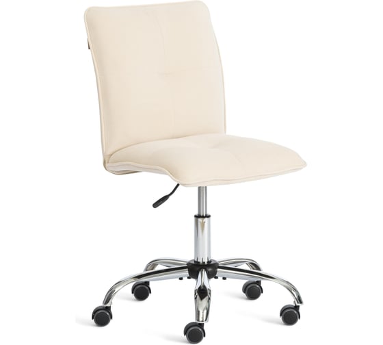Кресло Tetchair Azura флок, молочный 4 21869 1