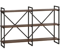 Стеллаж Loftyhome Бервин 6 коричневый 0300920