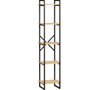 Стеллаж Loftyhome Бервин 3 натуральный 0300907