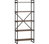 Стеллаж Loftyhome Бервин 4 коричневый 0300910
