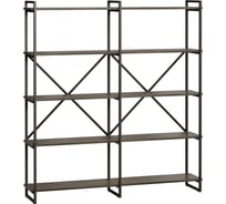 Стеллаж Loftyhome Бервин 7 серый 0342872