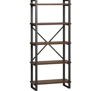 Стеллаж Loftyhome Лондейл 80 коричневый 0294180