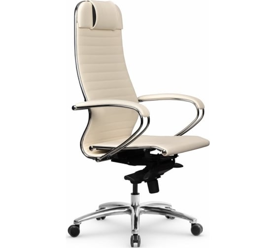 Кресло МЕТТА Samurai K-1.04 Infinity Easy Clean (Молочный) z509339339