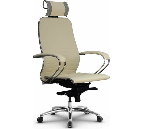 Кресло МЕТТА Samurai K-2.04 Infinity Easy Clean (Молочный) z316034161 1