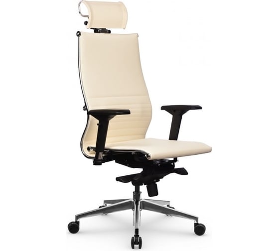 Кресло МЕТТА Samurai K-3.051 Infinity Easy Clean (Молочный) z316034581