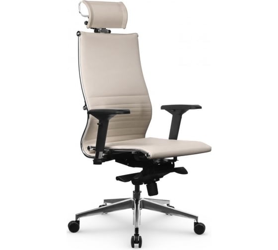 Кресло МЕТТА Samurai K-3.051 Infinity Easy Clean (Светло-бежевый) z316034604
