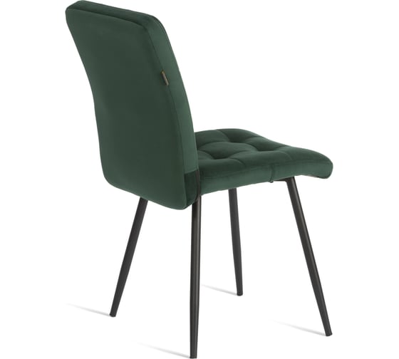 Стул обеденный Tetchair Medeo велюр, 47x56x89, Deep Forest (изумруд) 24302