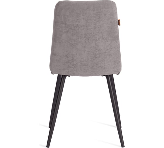 Стул обеденный Tetchair Asti флок, 47x54x86, серый, 29 24293
