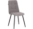 Стул обеденный Tetchair Asti флок, 47x54x86, серый, 29 24293 1