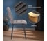 Стул обеденный Tetchair Asti флок, 47x54x86, серый, 29 24293 6