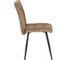 Стул обеденный Tetchair Medeo велюр, 47x56x89, бежевый/черный, (Porsche 5) 21849 3