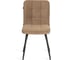 Стул обеденный Tetchair Medeo велюр, 47x56x89, бежевый/черный, (Porsche 5) 21849 6