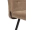 Стул обеденный Tetchair Medeo велюр, 47x56x89, бежевый/черный, (Porsche 5) 21849 9