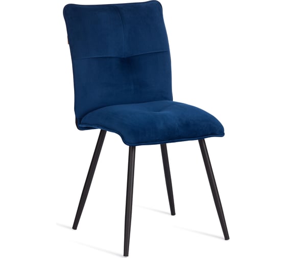 Стул обеденный Tetchair Sweet велюр, 46x55x88, Blue (синий) 24300