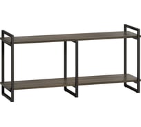 Тумба Loftyhome ТВ Бервин 2 серый 0452873