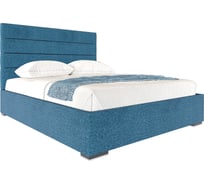 Кровать Мебельград Гранда 1400 СТАНДАРТ Аура, голубой, вариант 3 69186_3