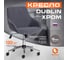 Кресло Tetchair DUBLIN хром, вельвет, графит 24322 2