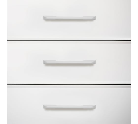 Ручка-скоба мебельная StahlBuro A300-96 2 шт, W матовый белый 16663