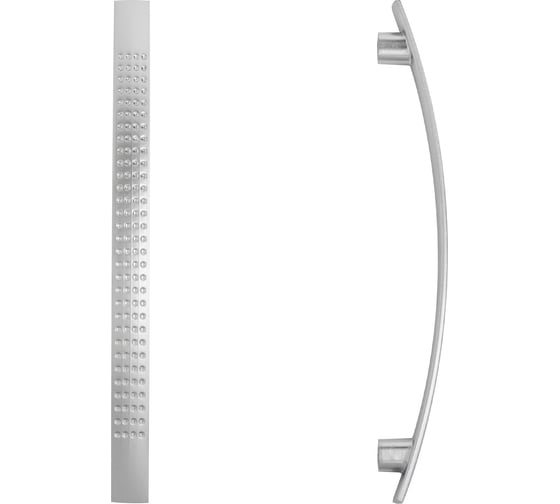 Ручка-скоба мебельная StahlBuro A345-128 2 шт, SC матовый хром 16626