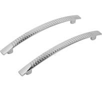 Ручка-скоба мебельная StahlBuro A345-128 2 шт, CP хром 16628