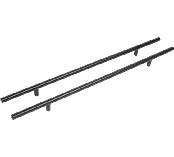 Ручка-скоба мебельная StahlBuro A8925-320 2 шт, BL матовый черный 16646