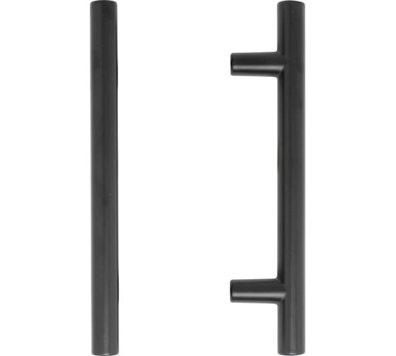 Ручка-скоба мебельная StahlBuro A8925-96 2 шт, BL матовый черный 16644