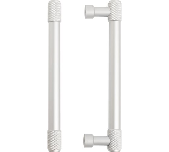 Ручка-скоба мебельная StahlBuro AP2307-128 2 шт, W матовый белый хром 16728