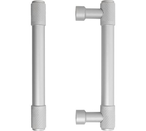 Ручка-скоба мебельная StahlBuro AP2307-96 2 шт, W матовый белый хром 16723