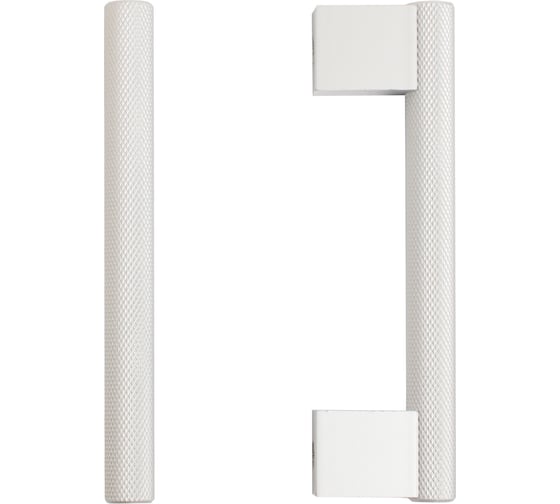 Ручка-скоба мебельная StahlBuro AP2315-96 2 шт, W матовый белый хром 16736