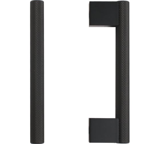 Ручка-скоба мебельная StahlBuro AP2315-96 2 шт, BL матовый черный 16735