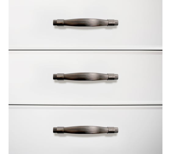Ручка-скоба мебельная StahlBuro C2518-96 2 шт, AS состаренное серебро 16615