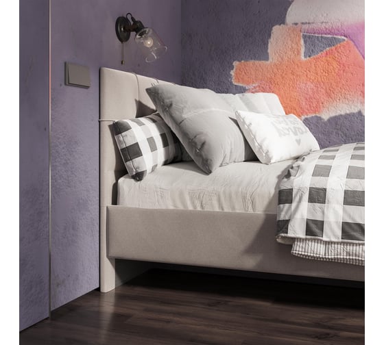 Кровать ТриЯ Моника (800) Тип 1 велюр ultra cashmere 263358