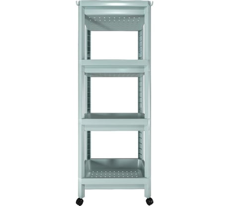 Этажерка HOMSU Provence 4 яруса на съемных колесиках HOM-1137