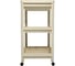 Этажерка HOMSU Vanilla 3 яруса на съемных колесиках HOM-1138 1